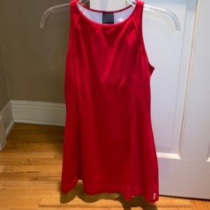 Nike red sport/tennis dress.